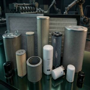 Air-fitler,-Fuel-Filter-&-Lub-oil-filter